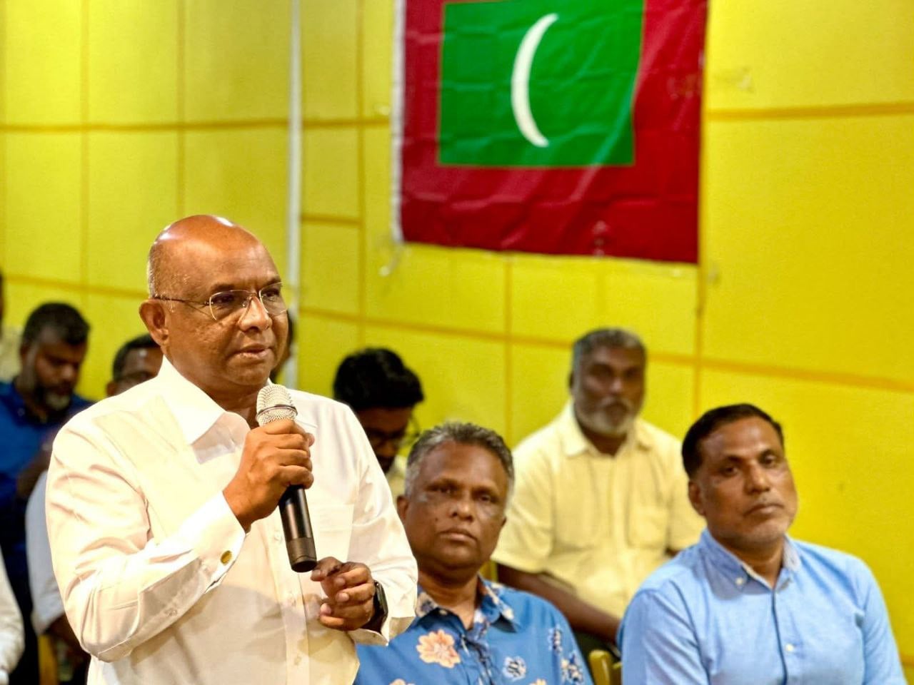 މަޤާމުގައި ހުރެ ވަކި ކެންޑިޑޭޓަކަށް ޕާޓީގެ ޕްރައިމަރީގައި ތާއީދު ކުރުމަކީ ޤަބޫލުކުރާ އުސޫލެއްނޫން: ޝާހިދު
