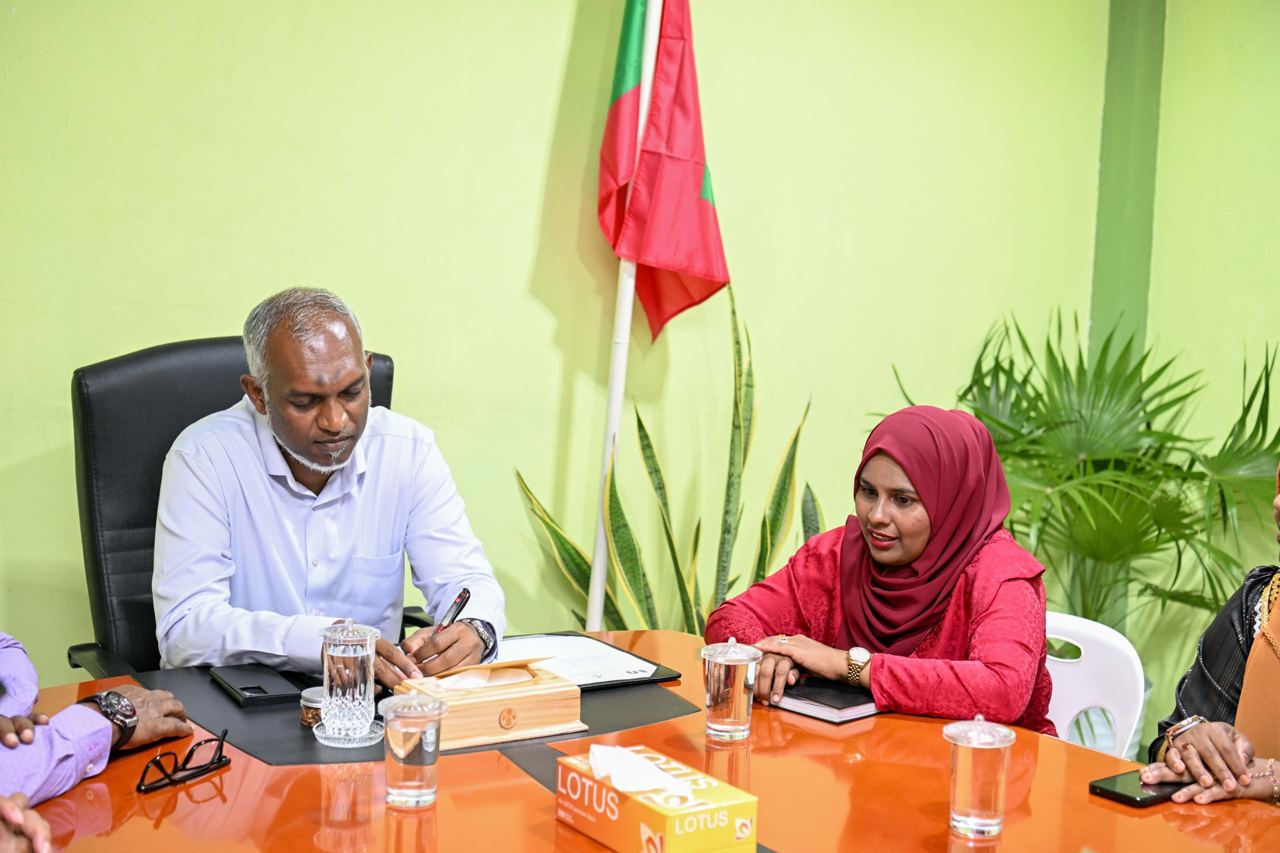 ގެމަނަފުށީ ކައުންސިލުން އެދުނު ކަންކަމަށް ސަމާލުކަން ދޭނަން: ރައީސް