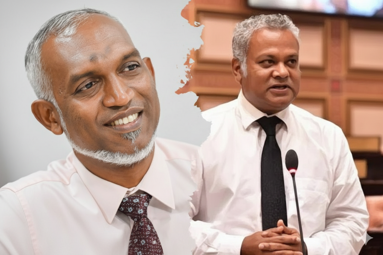 ތަރައްގީގެ ދުވެއްޔާ މެދު ރައީސް މުއިއްޒާއި އަލީ ނިޔާޒުގެ ބަހުގެ ހަމަލާތަކެއް