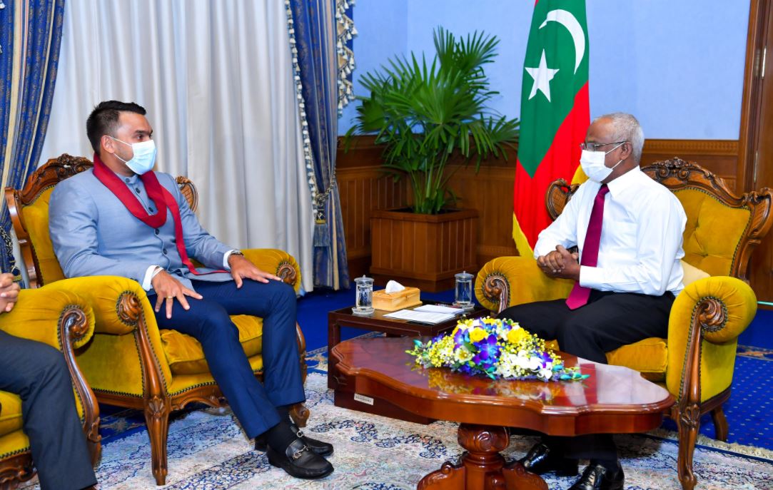 ނަމާލް ރާޖަޕަކްސަ ރައީސް ޞާލިހާ ބައްދަލު ކުރައްވައިފި