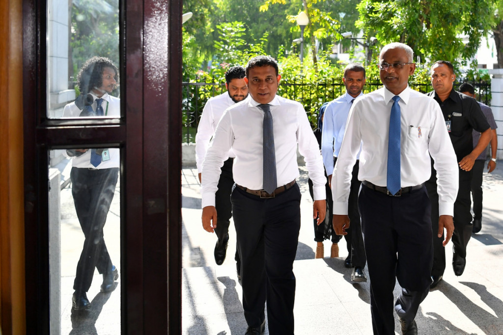 ރިޔާސީ ރޭހުގައި މިނިސްޓަރު އަސްލަމްގެ ތާއީދުވެސް ރައީސް ޞާލިޙަށް