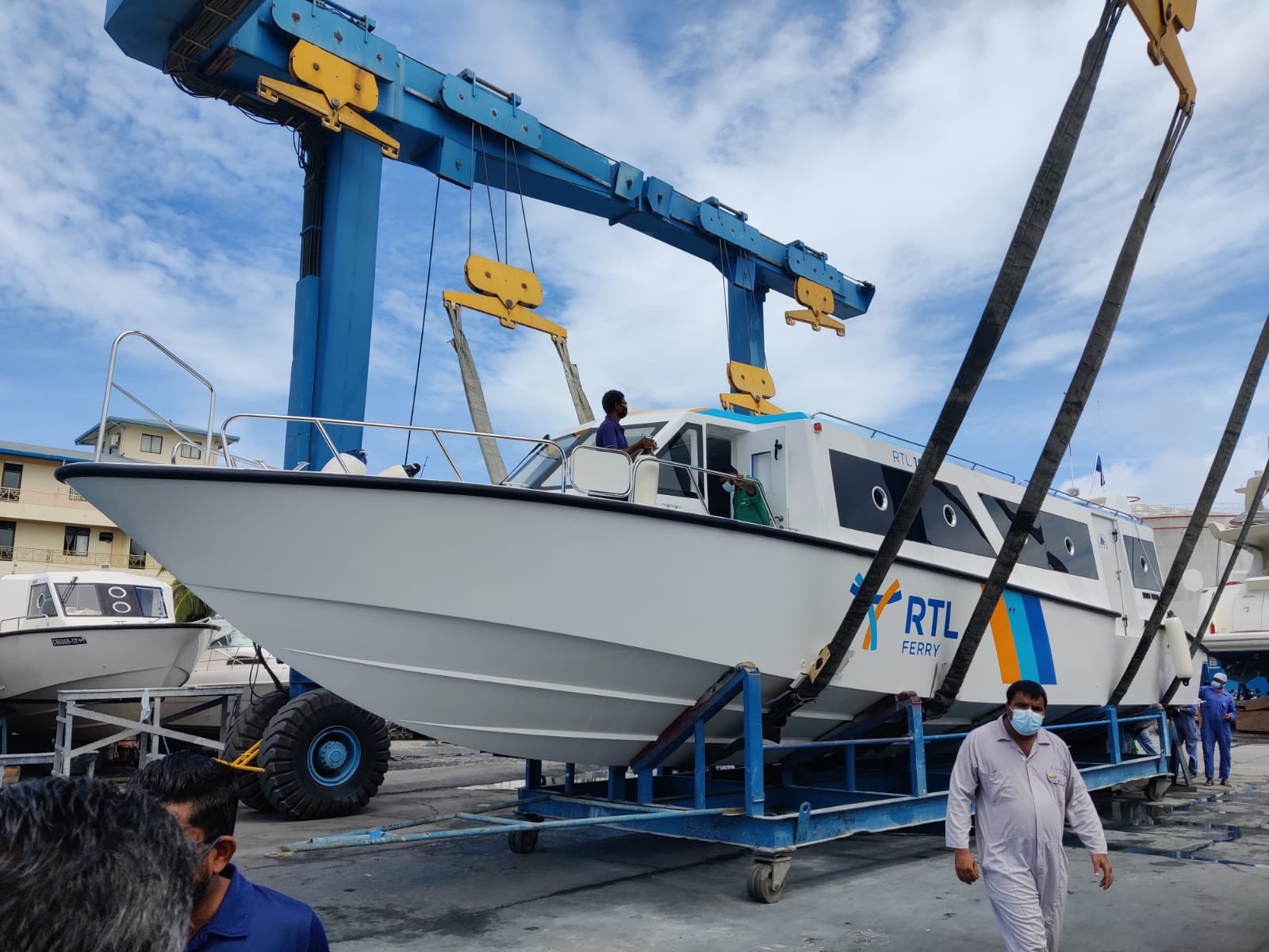 ޓްރާންސްޕޯޓް ލިންކަށް ބޭނުންވާ ފުރަތަމަ ފެރީ އުޅަނދު ލޯންޗުކޮށްފި