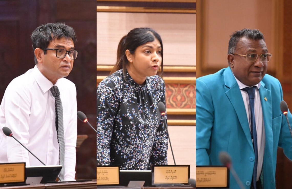 މަޖިލީހުގެ ނައިބު ރައީސް ކަމަށް ރޮޒޭނާ، ޖާބިރު އަދި ސައްލެ