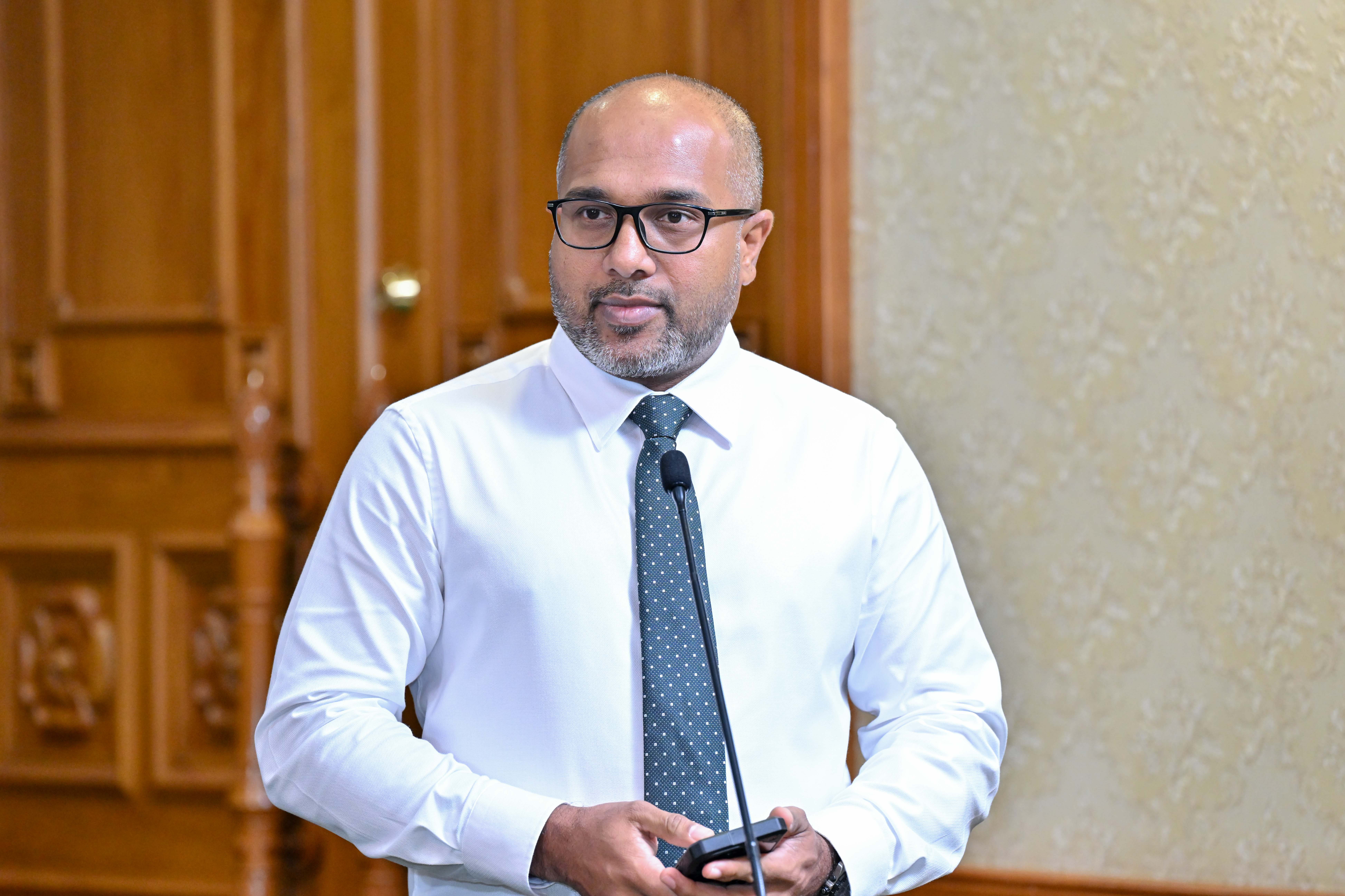 Minister of Homeland Security and Technology Ali Ihusaan
