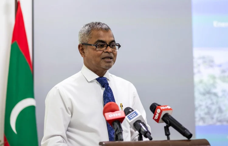 Environment Minister Thoriq Ibrahim