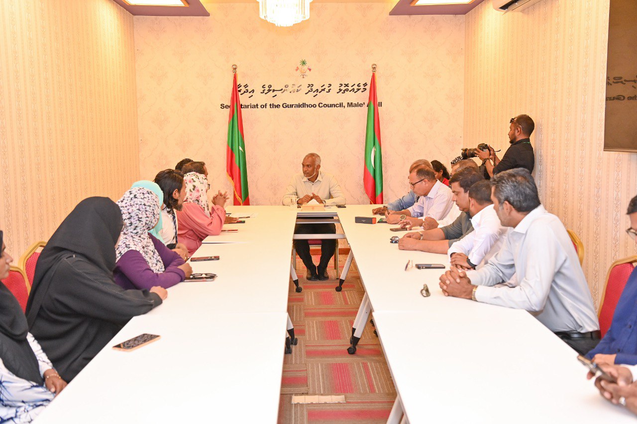 ގުރައިދޫގެ ރައްޔިތުން ބޭނުންވާ ގޮތަށް، ބިން ހިއްކައިދިނުމަށް އެދެފި