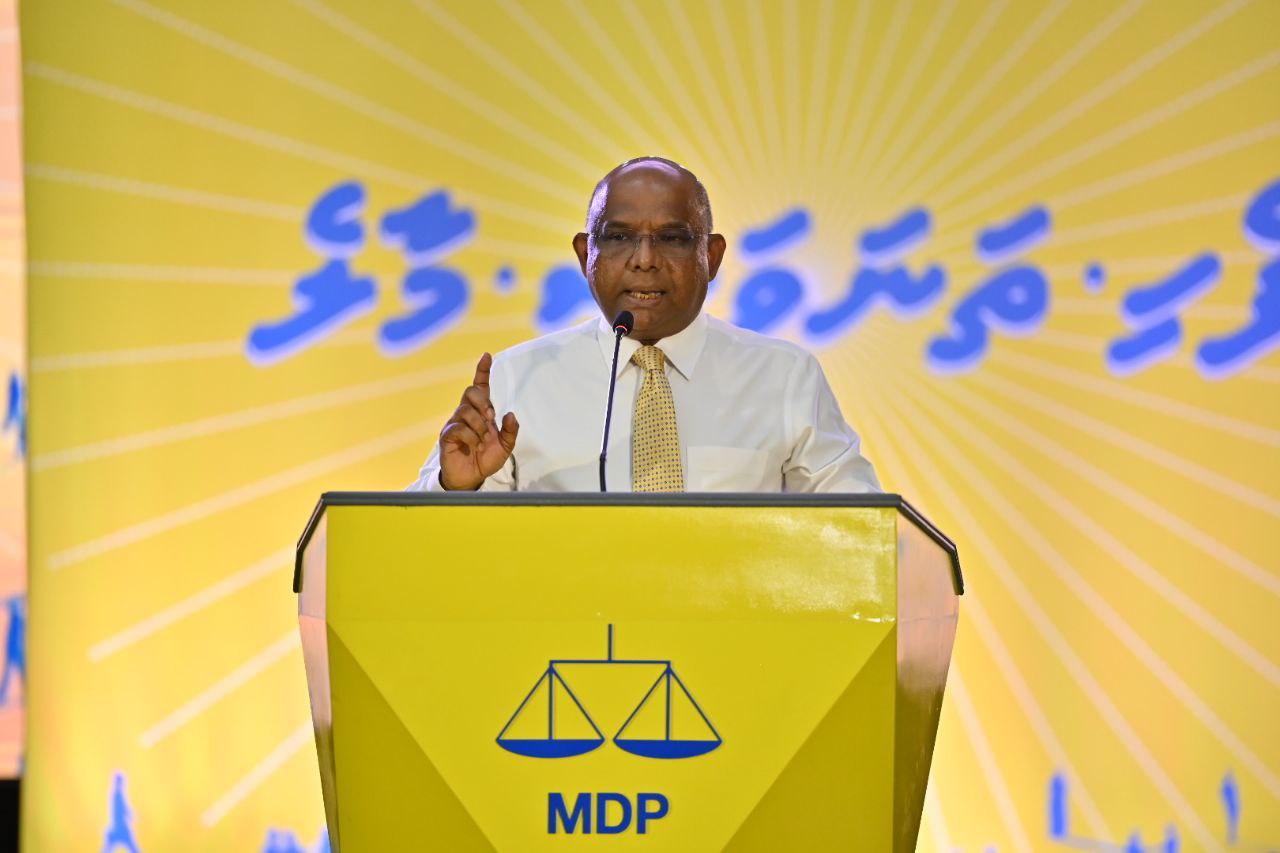 އެމްޑީޕީގެ ރައީސް ކަމަށް ކުރީގެ ޚާރިޖީ ވަޒީރު ޢަބްދުالله ޝާހިދު ވާދަކުރަށްވަނީ