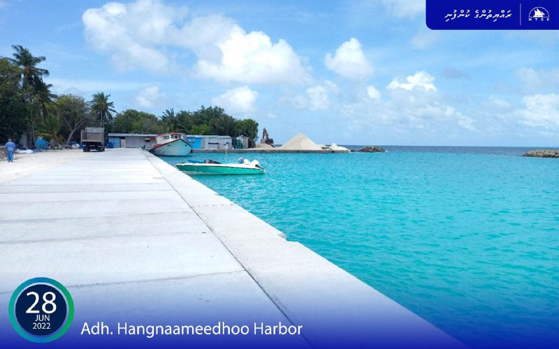 ހަންޏާމީދޫ ބަނދަރު: މަޝްރޫޢުގެ 86 އިންސައްތަ މަސައްކަތް ފުރިހަމަކޮށްފި