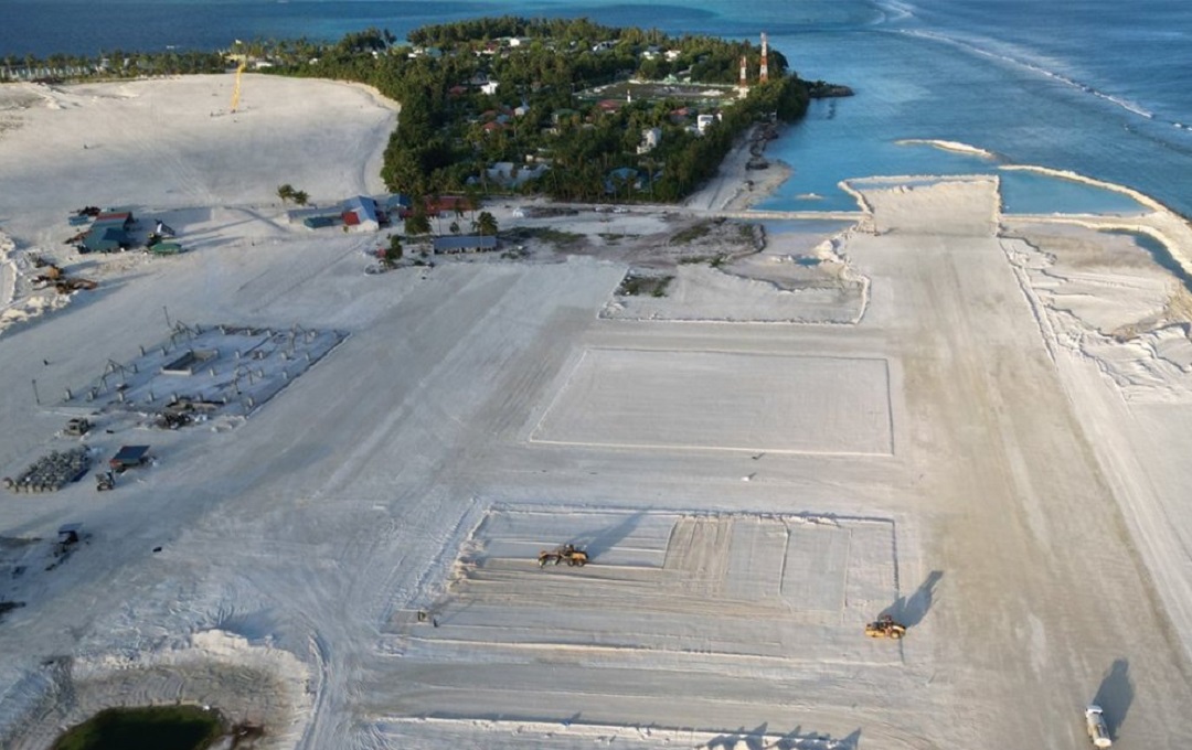 މަގޫދޫގެ އިދާރީ އިޚްތިޞާސުން އެރަށުގައި ތަރައްގީކުރާ އެއާޕޯޓު ސަރަހައްދު ވަކިކޮށްފި