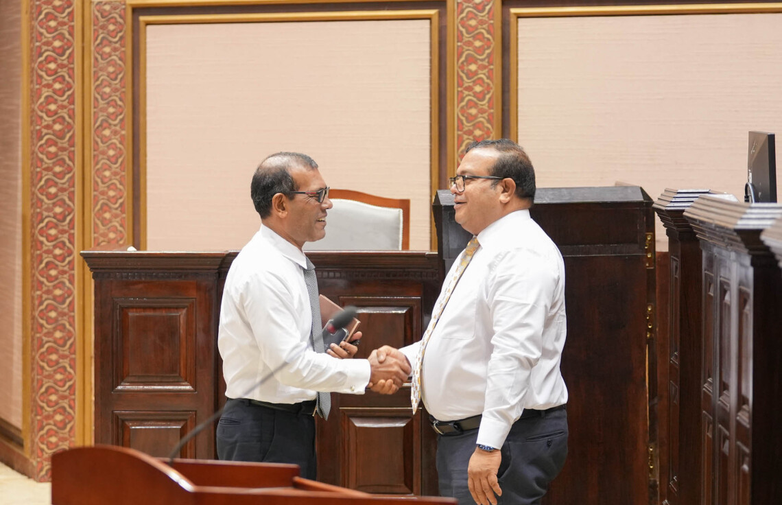 ދެން އޮންނަ މަޖިލީސް އިންތިހާބަކަށް ކުރިމަތި ނުލާނަން: ރައީސް ނަޝީދު