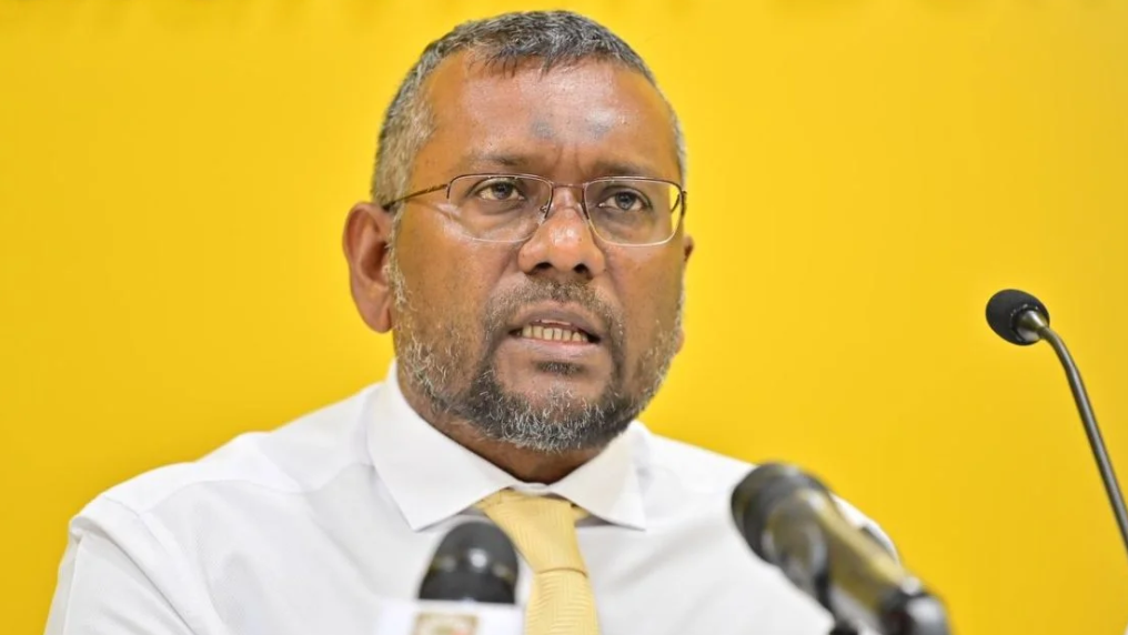 Maldivian Democratic Party (MDP) Chairperson Fayyaz Ismail