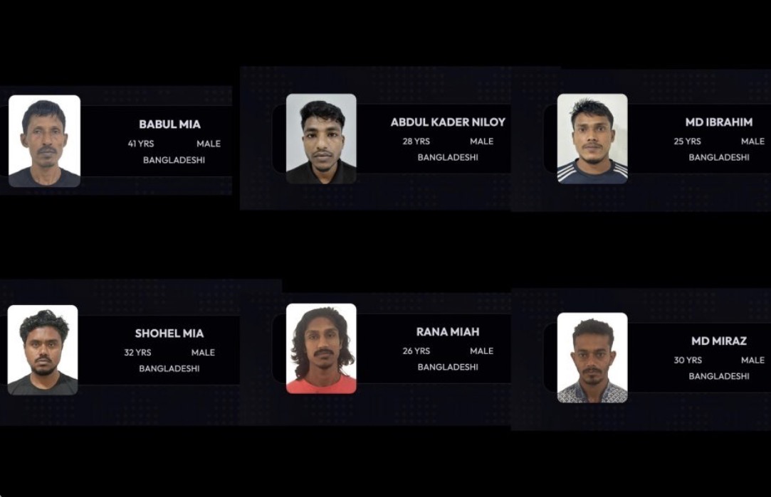 ފިލައިގެން އުޅޭ 6 ބިދޭސީއަކު ހޯދަން އާންމުންގެ އެހީއަށް އެދިއްޖެ