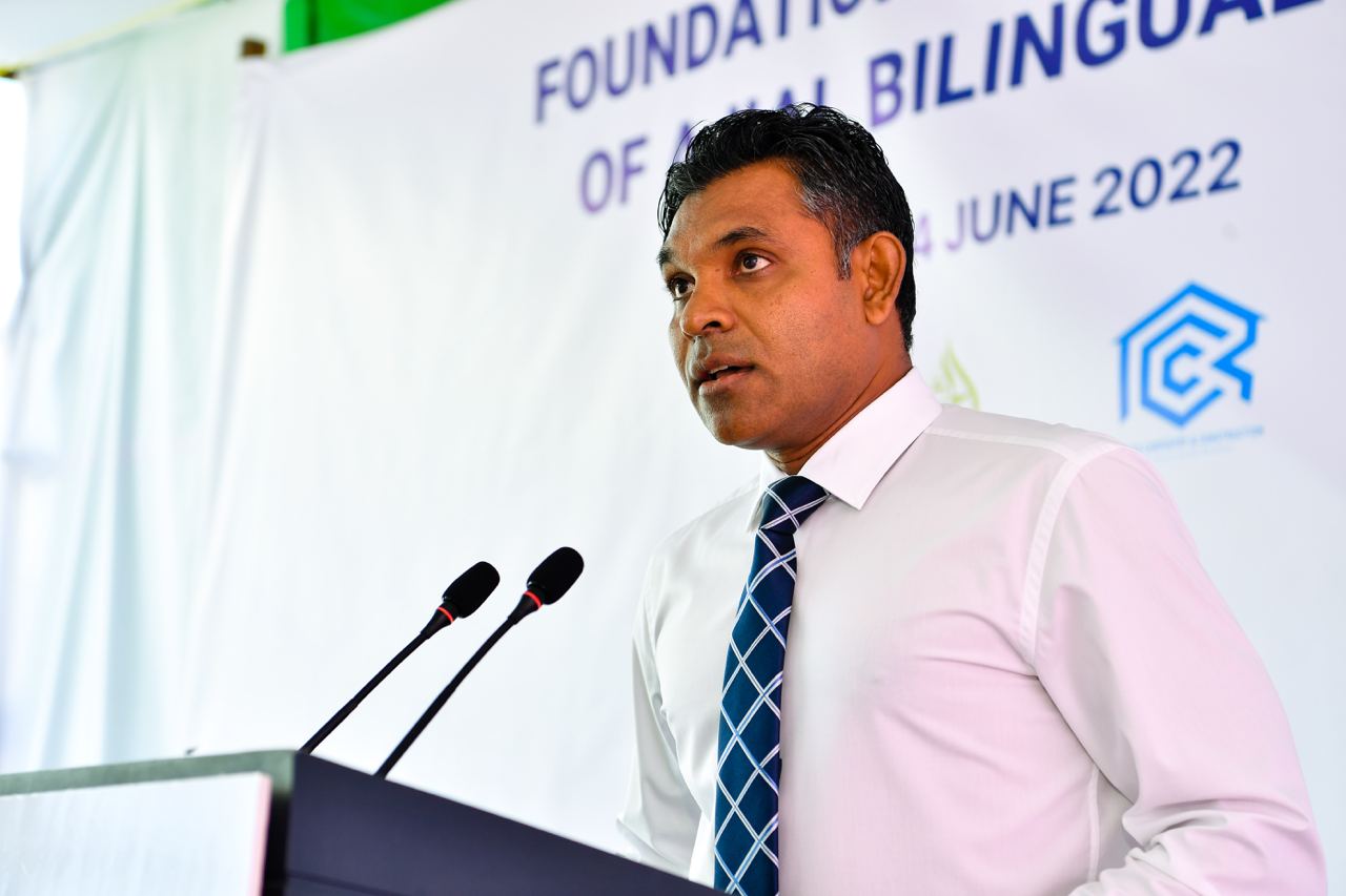 ހުޅުމާލޭގައި އިތުރު ސްކޫލުތައް ތަރައްޤީކުރުމުގެ މަސައްކަތް ދަނީ ކުރެވެމުން: ނާއިބު ރައީސް