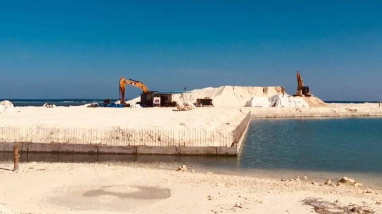 ފެހެންދޫ ބަނދަރު ތަރައްޤީ ކުރުމުގެ މަސައްކަތް ބާރަށް ކުރިއަށް