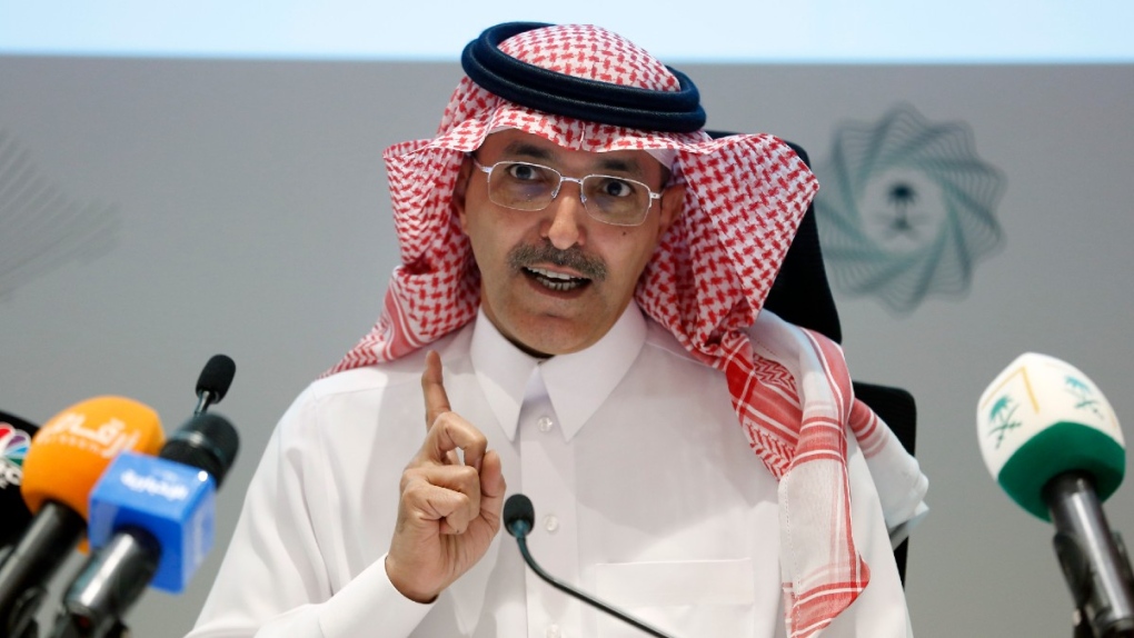 This year's chair of the G20, Saudi Finance Minister Mohammed al-Jadaan.