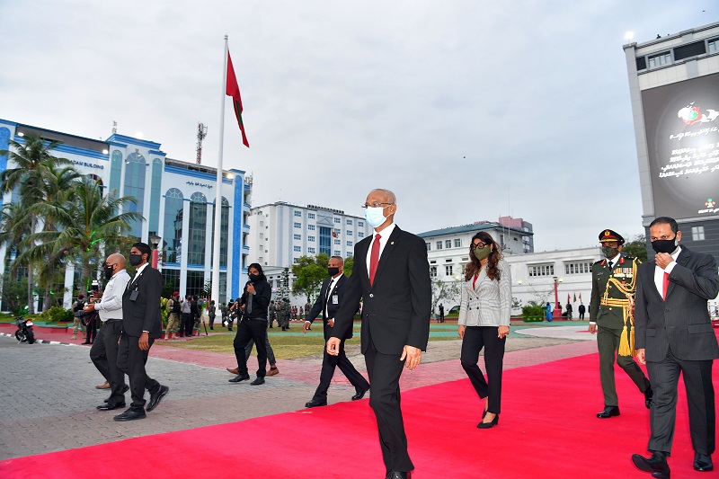 މިނިވަން ދުވަހުގެ ދިދަނެގުމުގެ ޚާއްޞަ ރަސްމިއްޔާތު ގައިދުރުކަމާއިއެކު