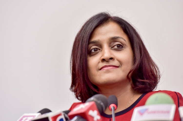 Former Foreign Minister, Ms Dhunya Maumoon