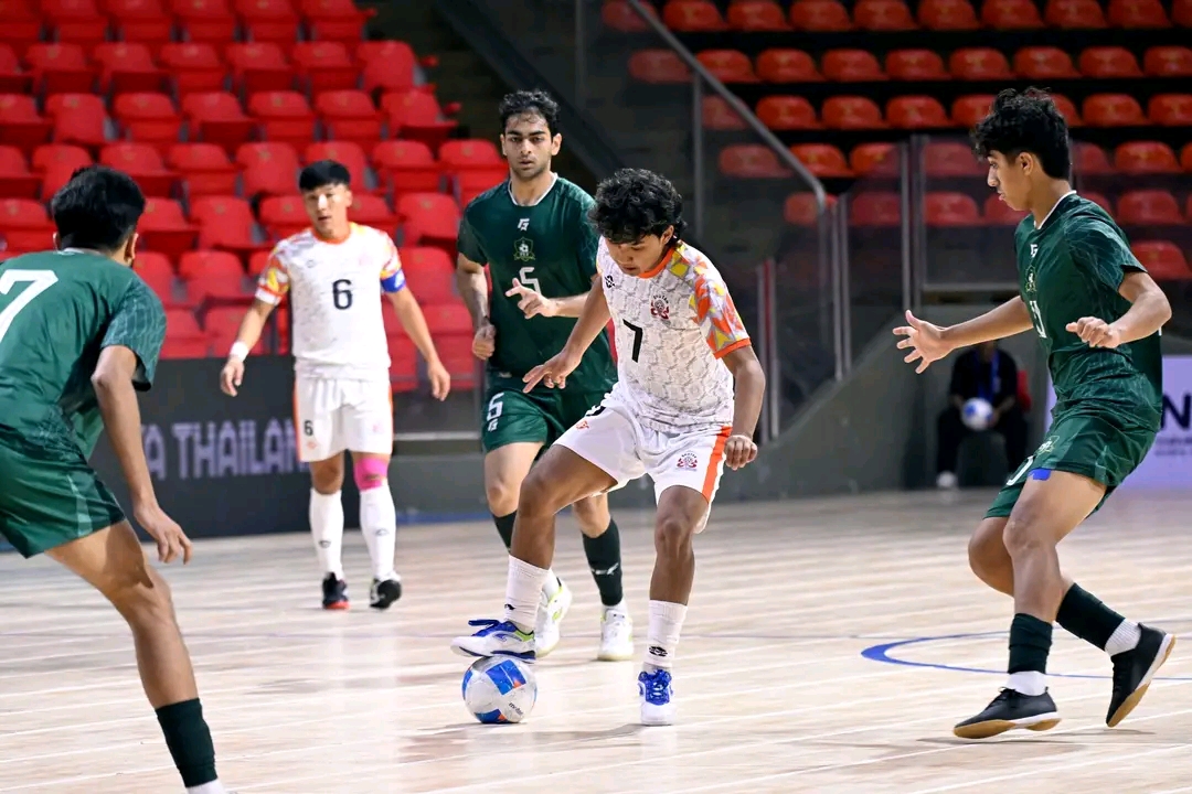 ސާފް ފުޓްސަލް: ނޭޕާލުން ފުރަތަމަ މޮޅު ހޯދައިފި، ޕާކިސްތާނުން ފަހަތުން އަރައި ބޫޓާން ބަލިކޮށްފި