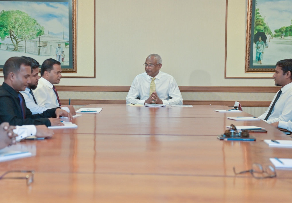 އައްޑޫ ސިޓީ ކައުންސިލަށް ދަތިވާ ކަންކަން ހައްލުކޮށްދޭނަން: ރައީސް