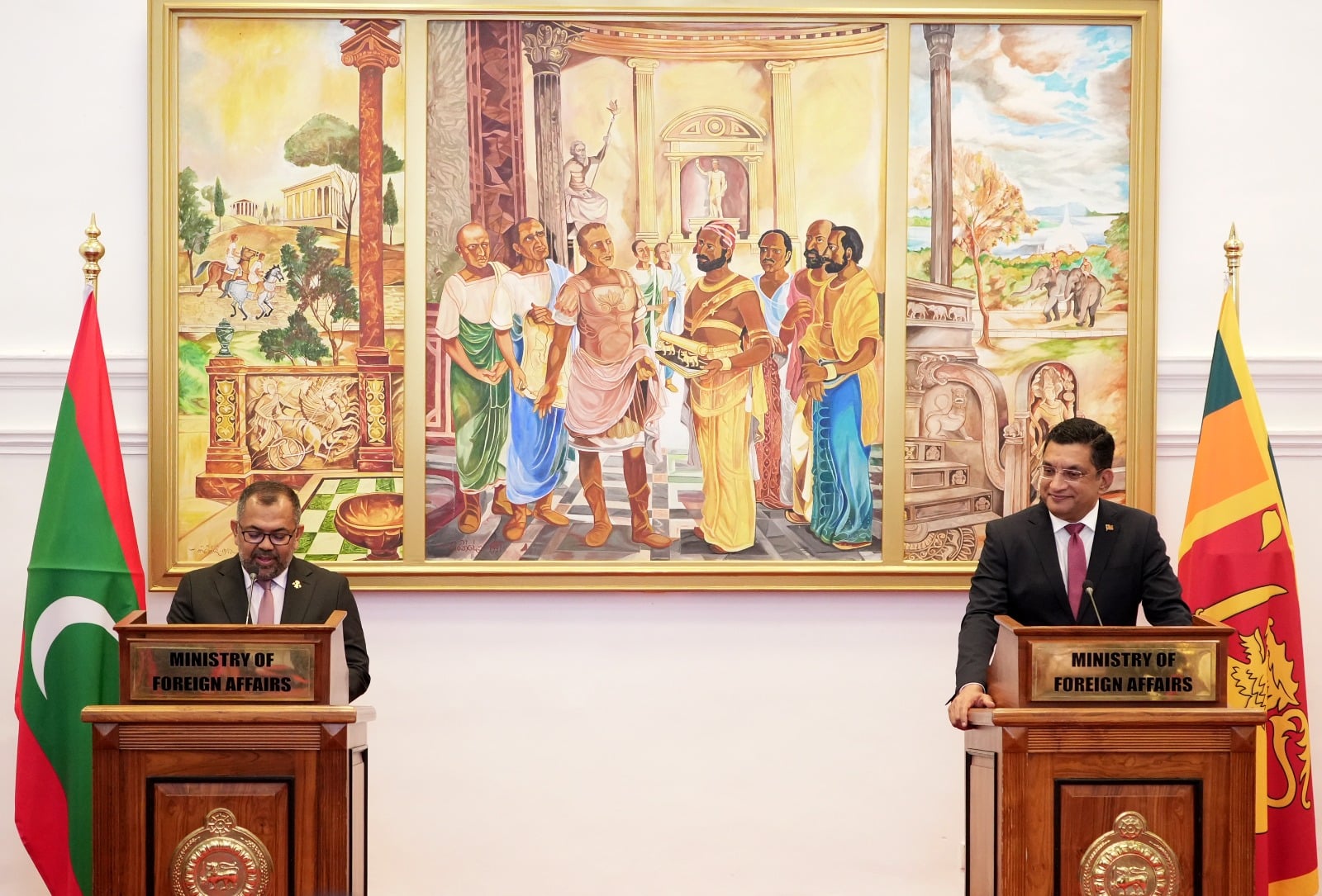 Photo: Foreign Ministry of Sri Lanka