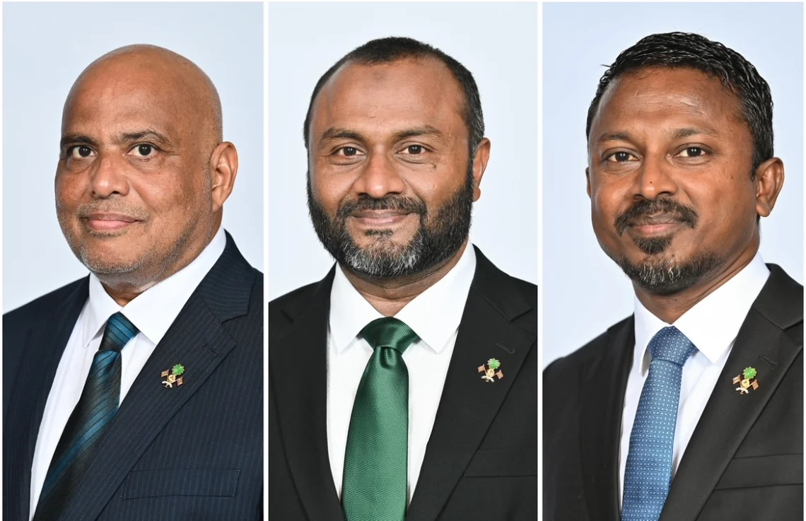 ޑރ. ޝަހީމާއި ޑރ. ހައިދަރާއި އޭޖީ އުޝާމަށް މަޖިލީހުން ރުހުން ދީފި