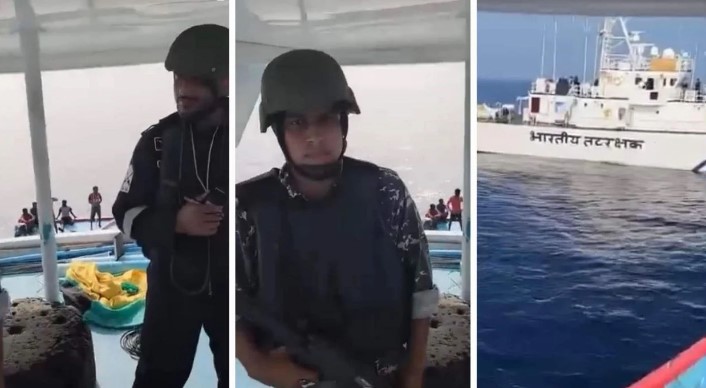 މިނިސްޓަރ ވިދާޅުވީ އިންޑިއާ ސިފައިން މަސްދޯނިތަކަށް އެރި ސަބަބު އަދިވެސް އެނގިވަޑައިނުގަންނަވާ ކަމަށް