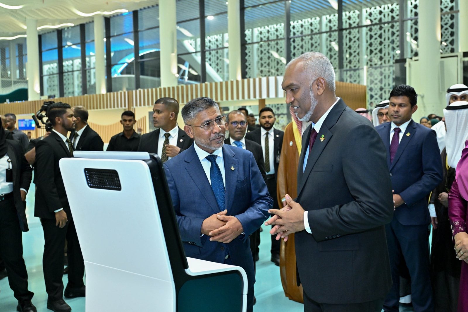 އާ ޓާމިނަލްގައި ފަސް ވަގުތު ބަންގީގެ އަޑު އިވޭގޮތަށް ހަމަޖައްސައިފި