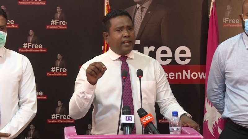 ޕީޕީއެމްގެ މުޙައްމަދު ވިދާޅުވީ ނަޝީދަކީ ލާހޫރޭ ލީޑަރެއް ކަމަށް