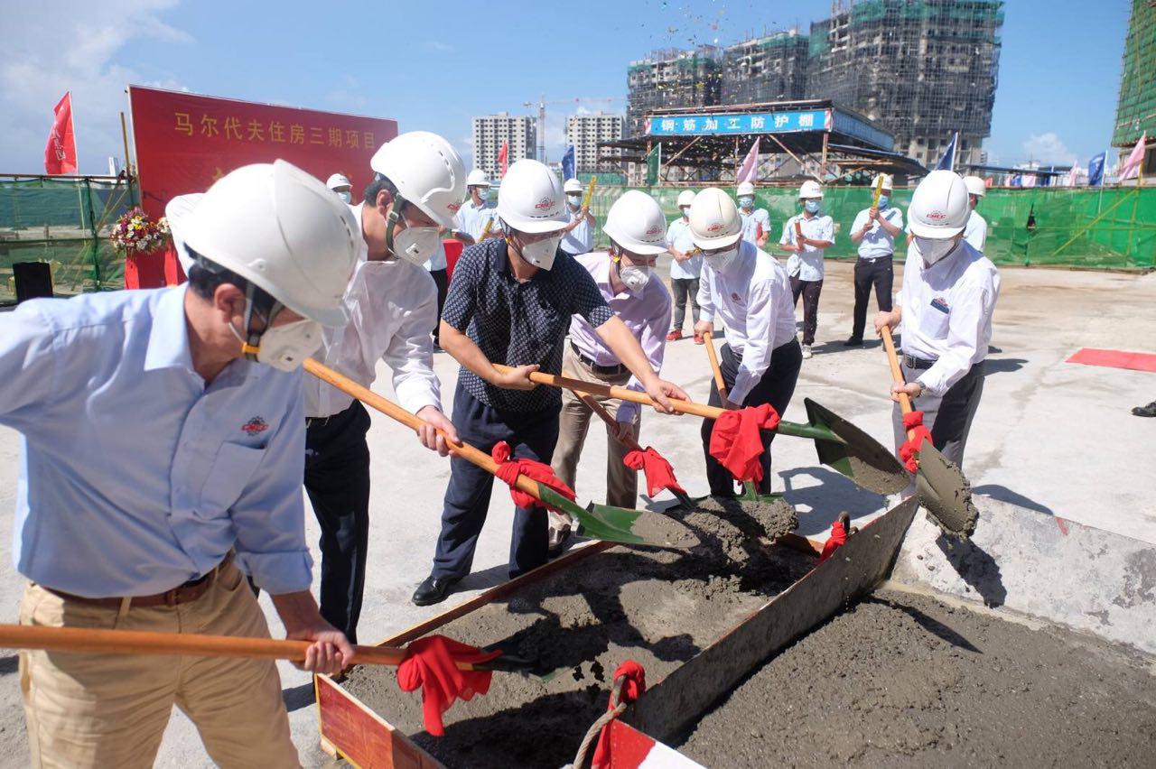 1530 ފްލެޓްގެ ފުރަތަމަ އިމާރާތުގެ ސްޓްރަކްޗަރގެ މަސައްކަތް ނިމިއްޖެ