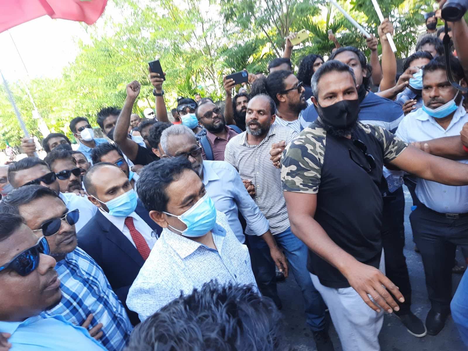 ރައީސް ޔާމީނަށް ސެކިއުރިޓީ ހަމަޖައްސައިފި