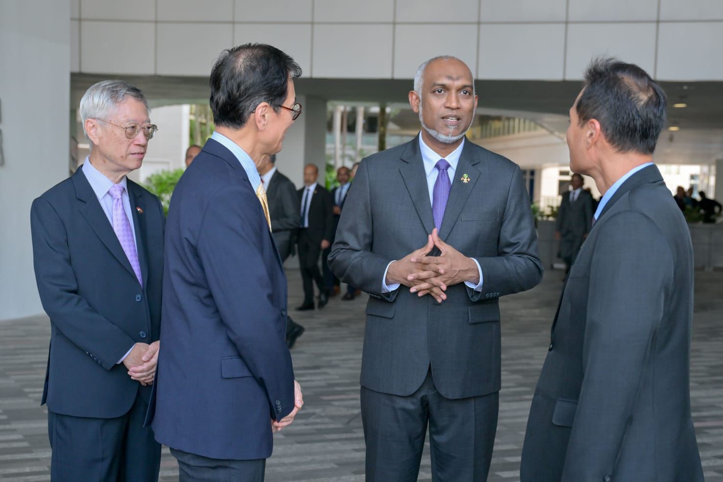 ދަތުރުފުޅާއެކު ރާއްޖެ - ސިންގަޕޫރު ގުޅުމުގެ އާ ބާބެެއް ވަނީ ފެށިފައި: ރައީސް