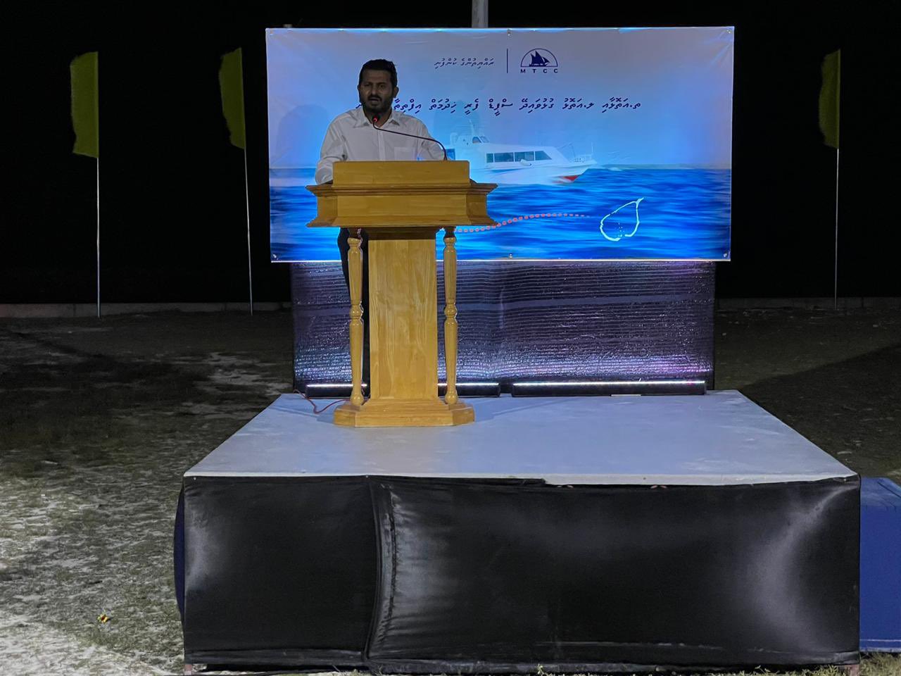 ސްޕީޑް ފެރީގެ ހިދުމަތާއެކު ތ. އަދި ލ. އަތޮޅުގެ ރައްޔިތުންގެ ދިރިއުޅުމަށް އާދިރުމެއް ލިބިއްޖެ: ވިސާމް