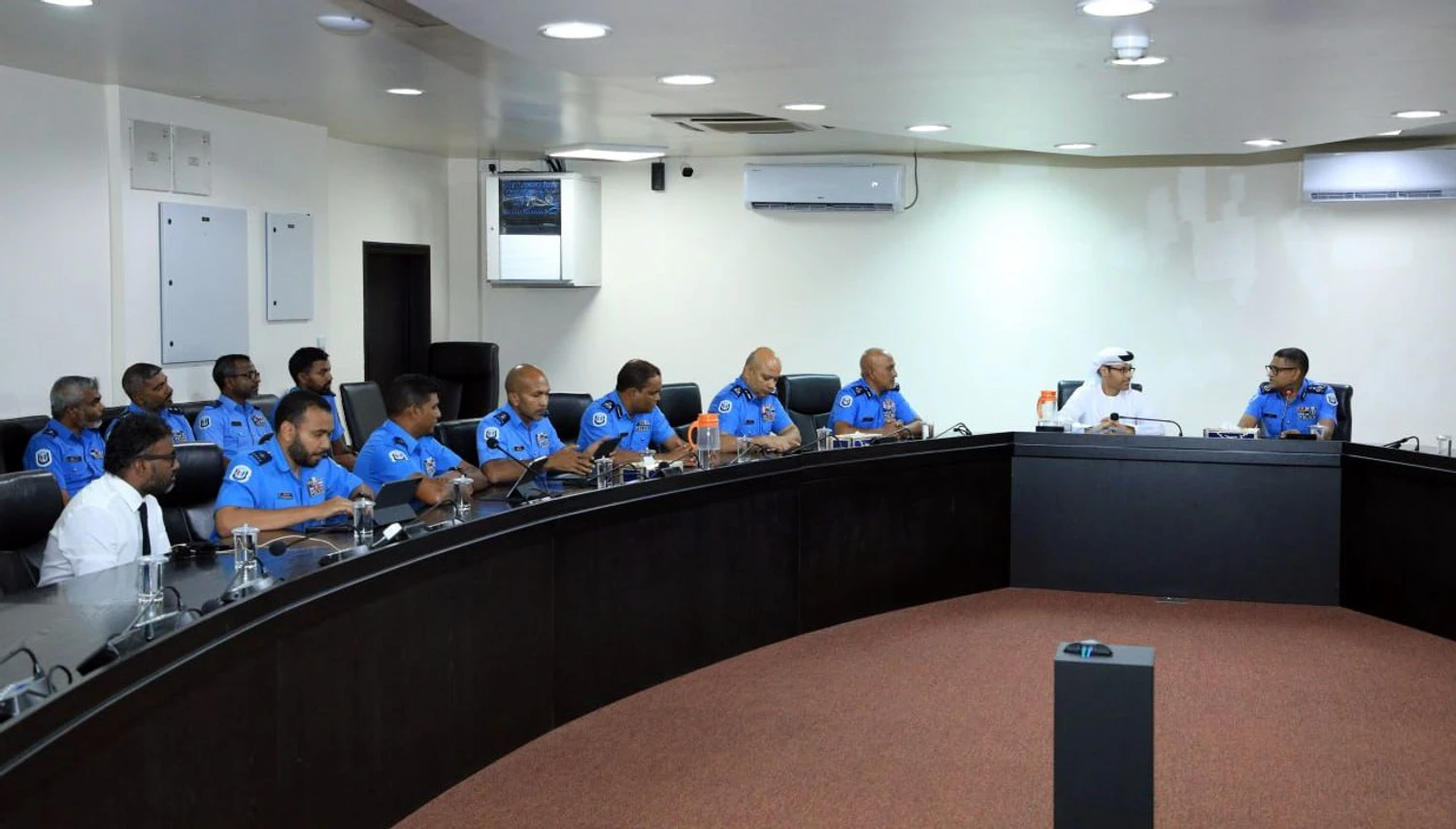 ޔޫއޭއީއާއެކު ސައިބަރ ސެކިއުރިޓީގެ ދާއިރާއިން ގުޅިގެން މަސައްކަތް ކުރުމާ ގުޅޭގޮތުން މަޝްވަރާކޮށްފި