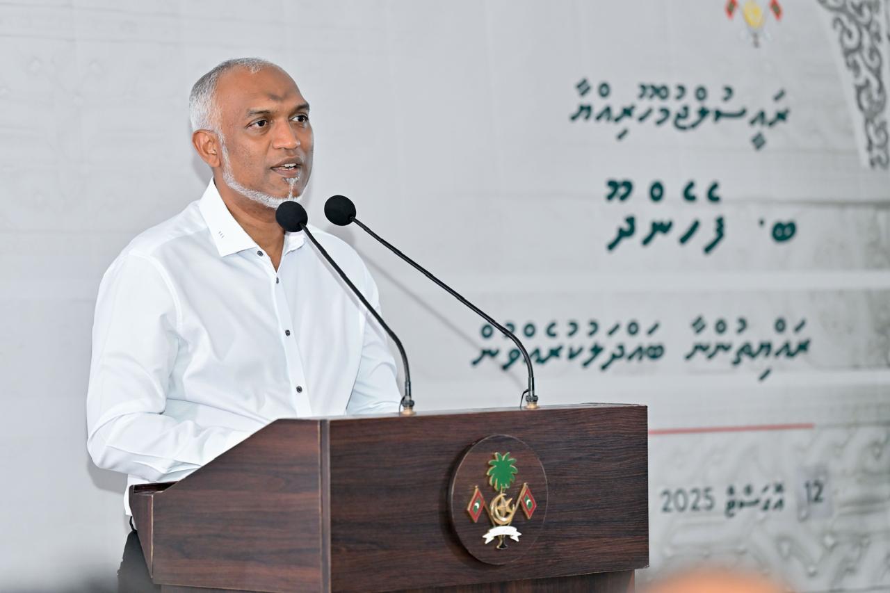 President Dr. Mohamed Muizzu--Photo: PO