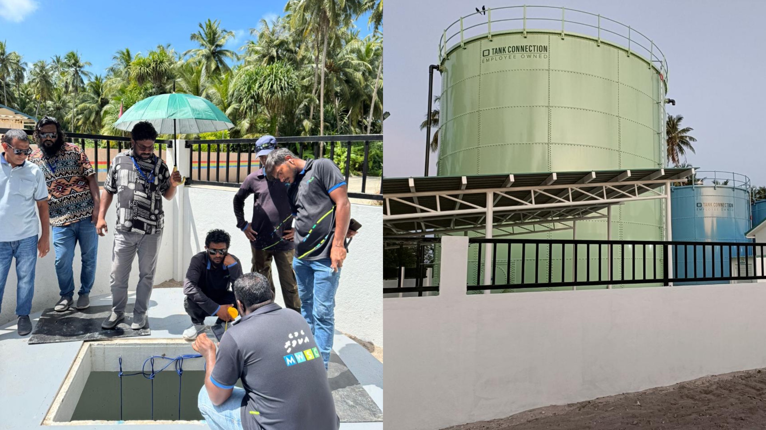 ތަކަންދޫގެ ފެނާއި ނަރުދަމާގެ މަސައްކަތް ނިންމާލައިފި