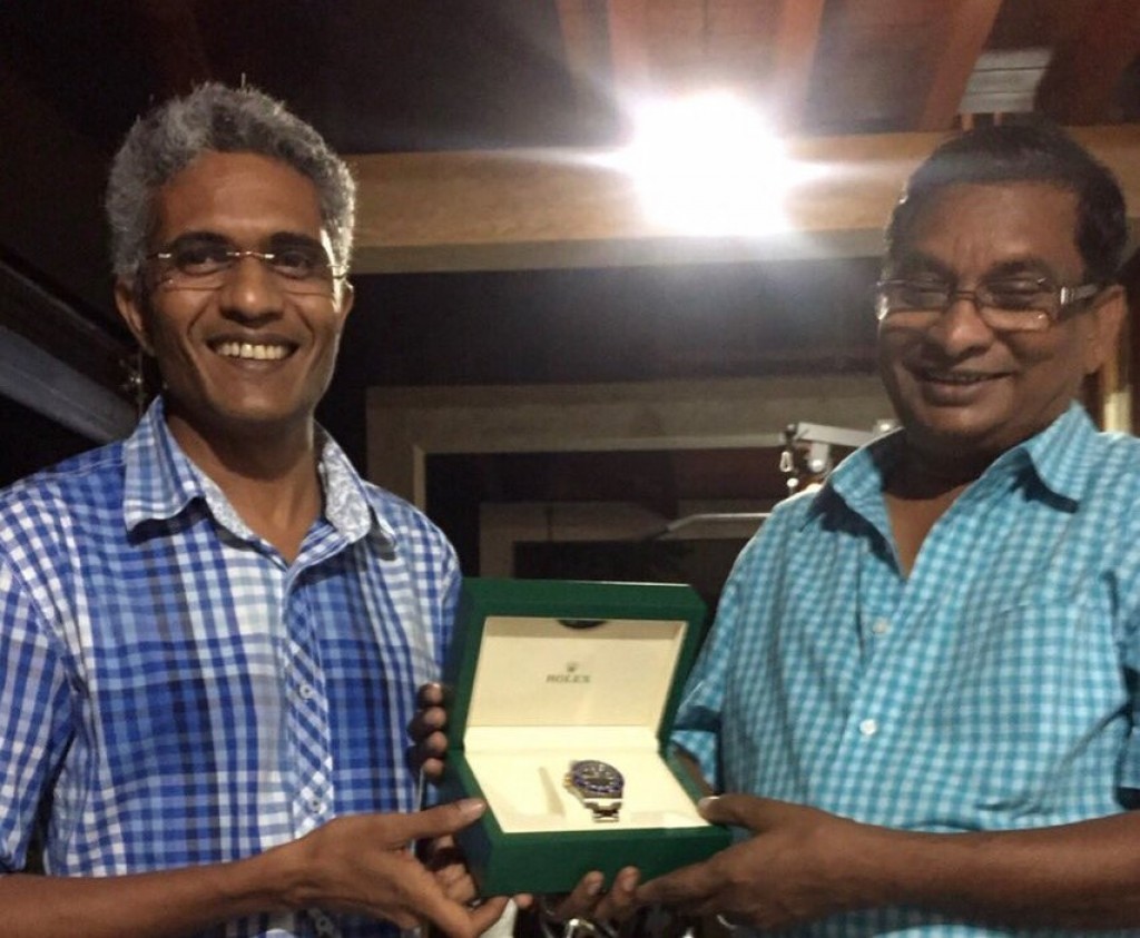 ނިހާނުގެ ރޮލެކްސް ގަޑި އަނބުރާ ދައުލަތަށް ނަގަން ޕީޖީ އެދިއްޖެ