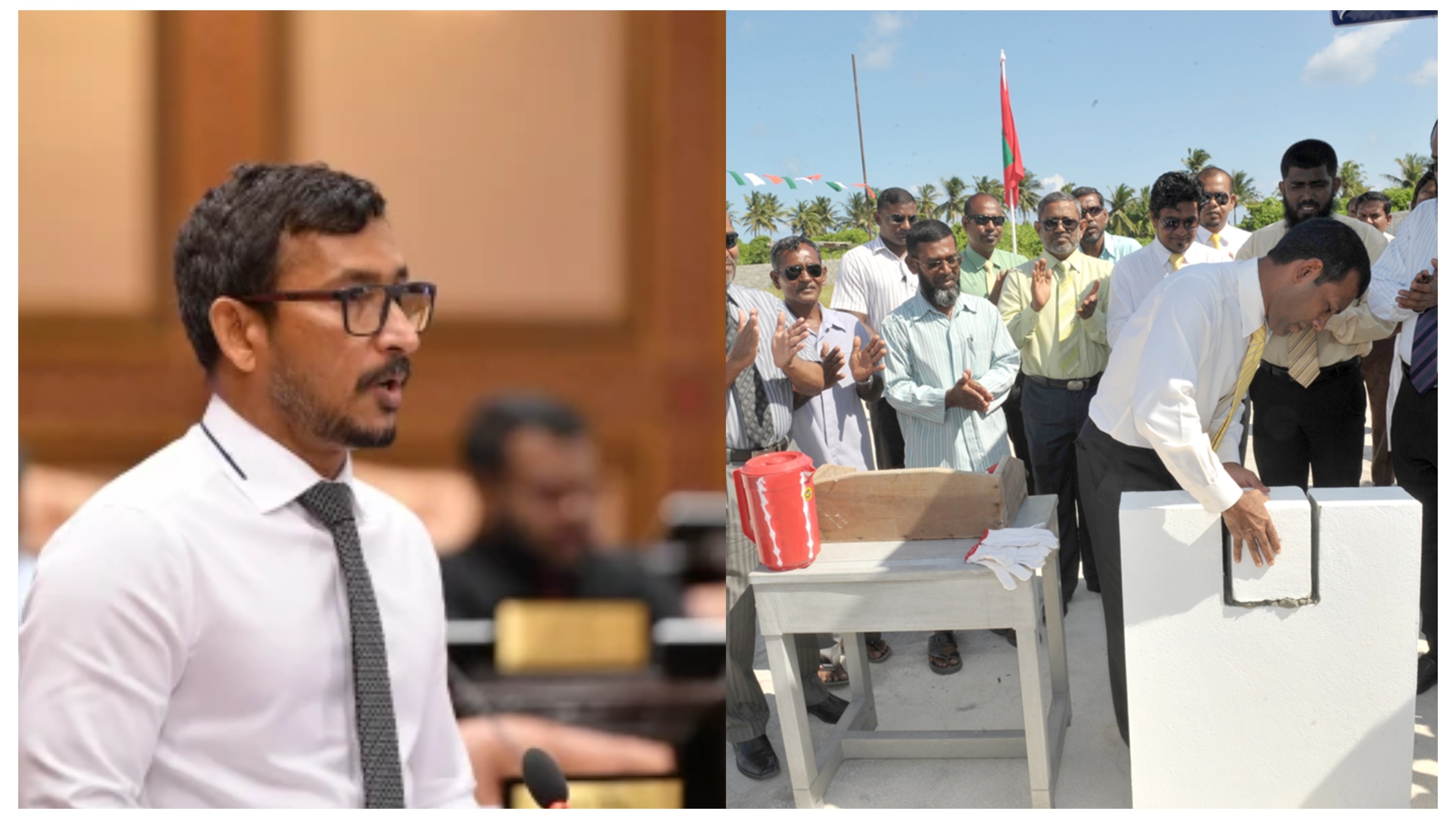 އެމްޑީޕީގެ ވެރިކަމުގައި 42 މިސްކިތް ބިނާކުރެވުނު، ފަލާޙަށް ނަޝީދު ރައްދުދެއްވައިފި