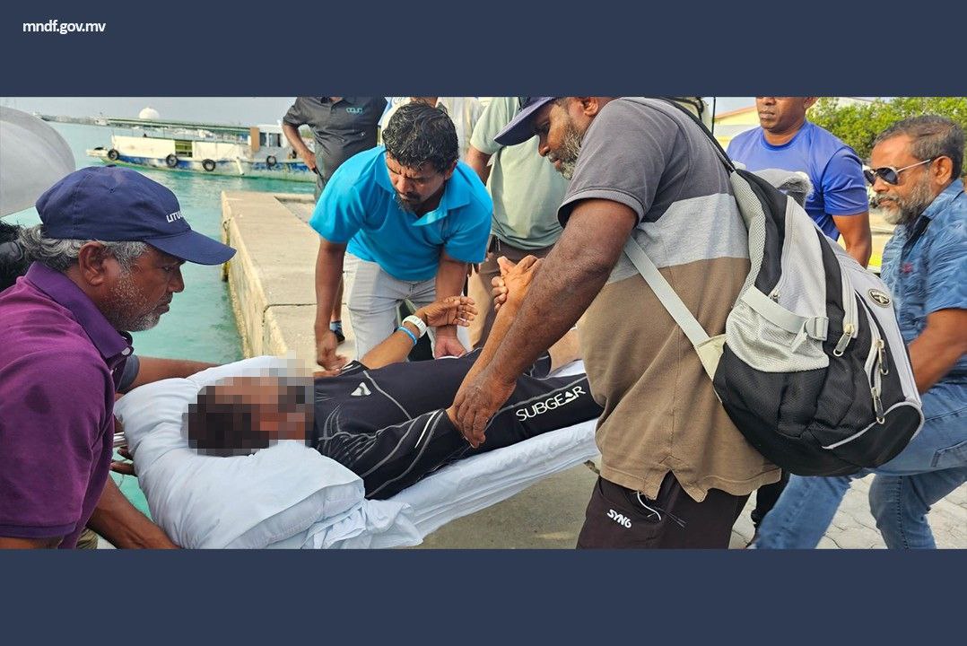 ޑައިވްކުރި މީހެއްގެ ޙާލުދެރަވެގެން އެމްއެންޑީއެފުން އެހީތެރިވެއްޖެ