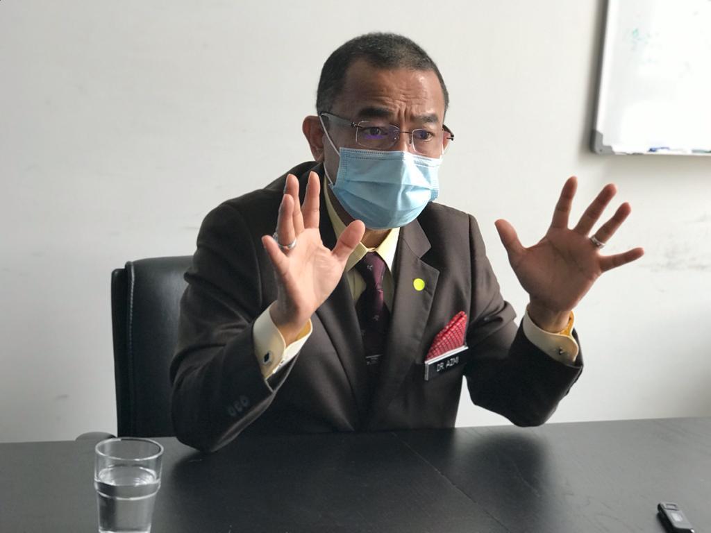 މެލޭޝިޔާގެ ޑެޕިއުޓީ ހެލްތު މިނިސްޓަރު، ޑރ. ނޫރު އަޒްމީ ގަޒަލީ