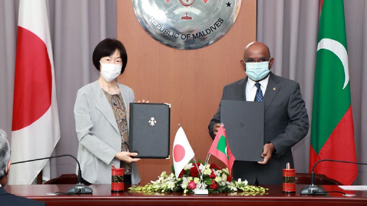 ޖަޕާނުން ރާއްޖޭގެ ކޯސްޓްގާޑަށް 117 މިލިއަން ރުފިޔާގެ އެހީ ފޯރުކޮށްދެނީ