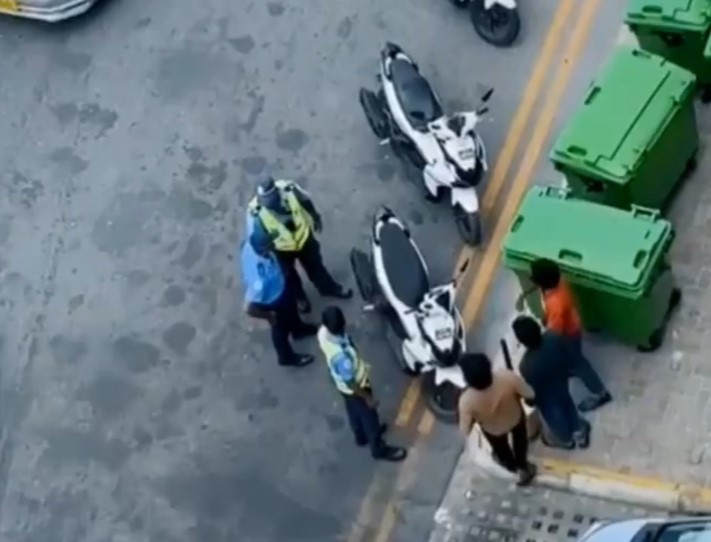 ފުލުހުން ސައިޒްކޮށްލީ ކަމަށް ބުނެ ދައުރުވަމުންދާ ވީޑިއޯގެ ހަގީގަތް ކިޔައިދީފި