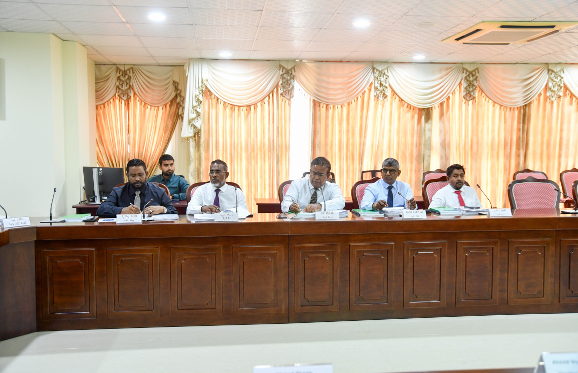 ހޯކްސްއަށް ފިޔަވަޅު ނޭޅޭތީ މަޖިލީހުގެ ކޮމެޓިގެ ކަންބޮޑުން