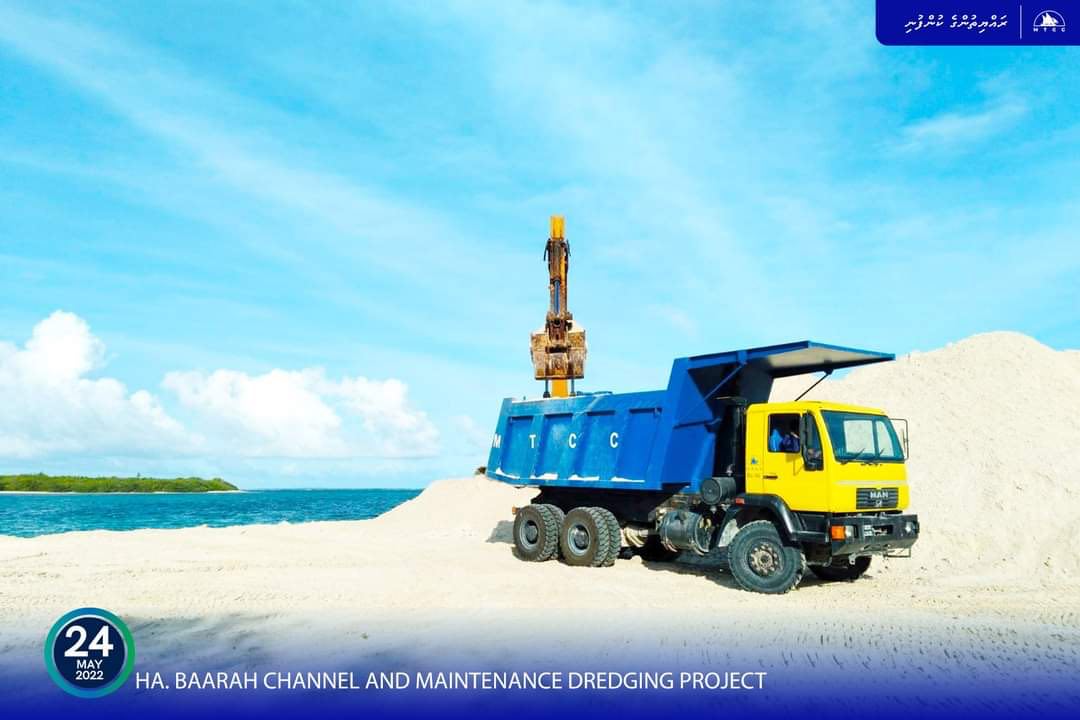 ބާރަށު ބަނދަރު: ހާބަރ ބޭސިން ފުންކުރުމުގެ 75 އިންސައްތަ ނިމިއްޖެ