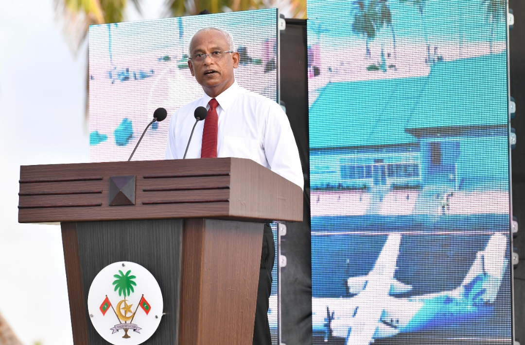 ތަރައްގީގެ މަސައްކަތުގައި ރައީސް ޞާލިހުގެ ދުވެލި މާ ހަލުވި: އާޒިމް