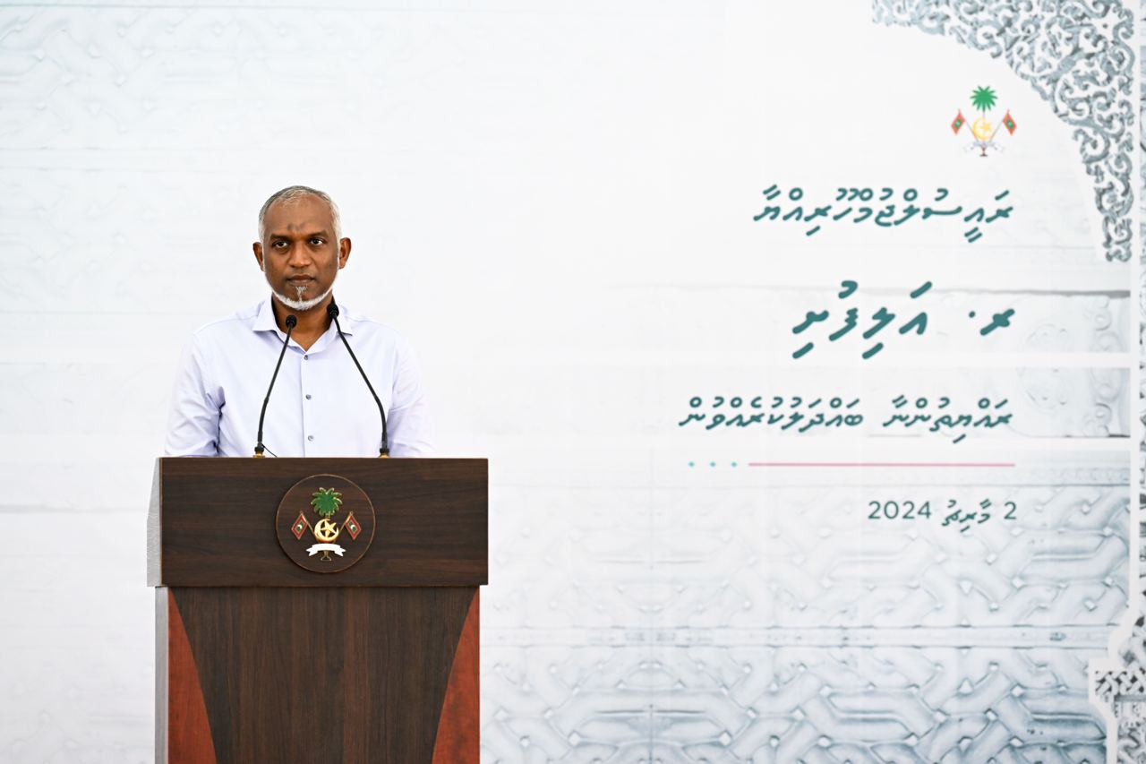 އަޅުގަނޑުގެ ފޯކަސް މިހުރީ ރައްޔިތުންނަށް ކުރަން ހުރި ކަންކަން ކުރުމަށް: ރައީސް