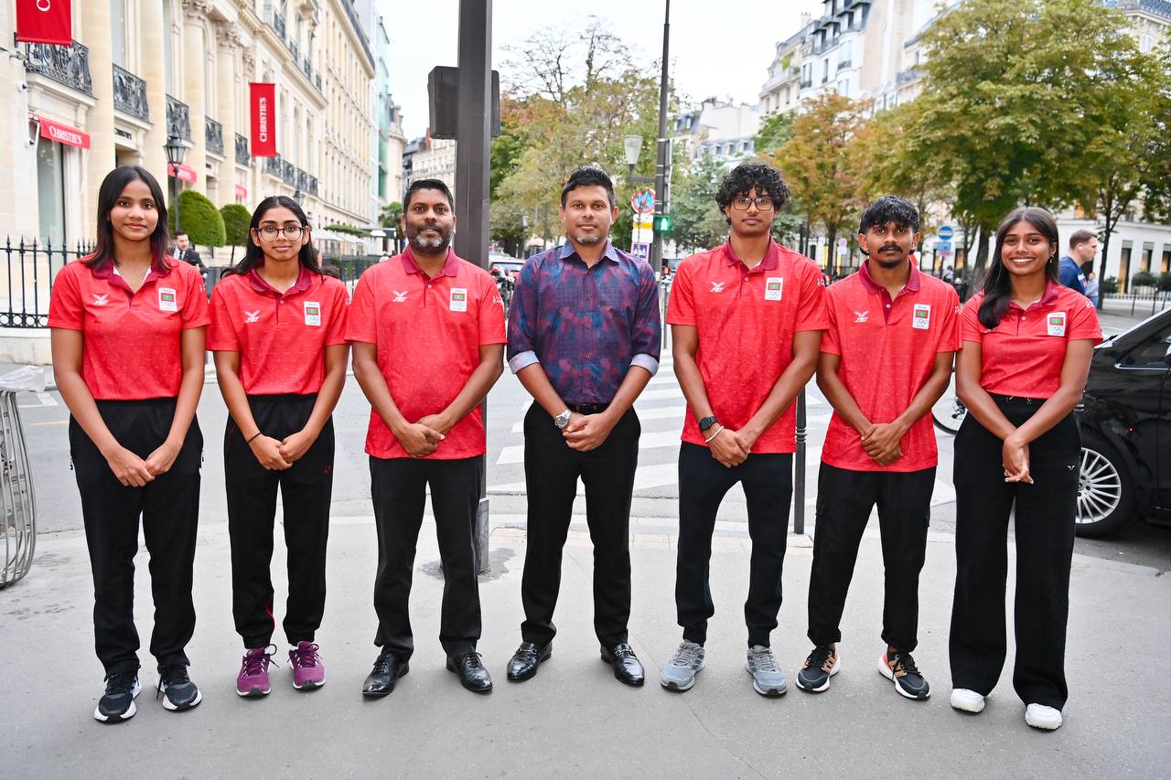 އޮލިމްޕިކްސް ކުޅިވަރު މުބާރާތުގައި ބައިވެރިވާ ދިވެހި އެތުލީޓުންނަށް ނައިބު ރައީސް ހިތްވަރުދެއްވައިފި