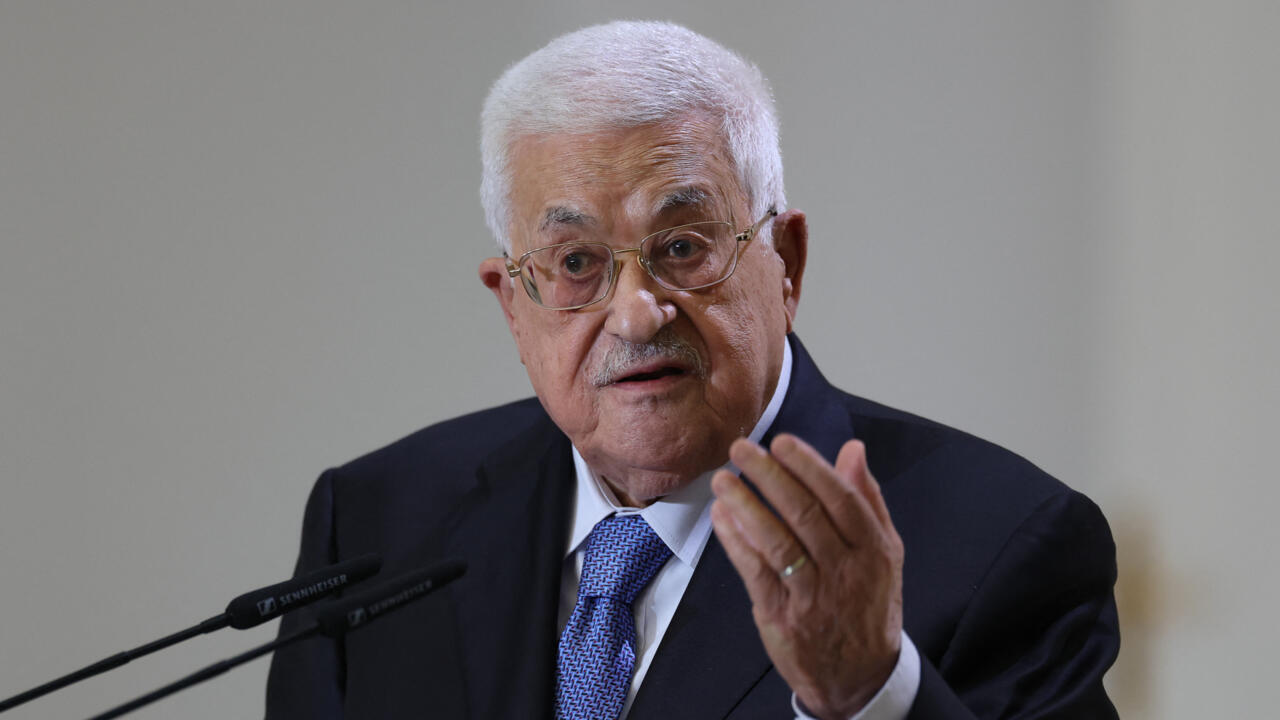 Palestinian president Mahmoud Abbas