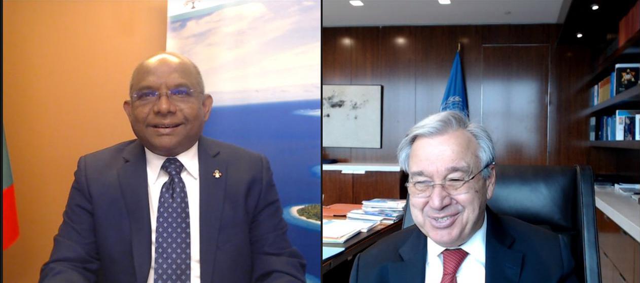 އދގެ އާންމު މަޖިލީހުގެ ރިޔާސަތަށް ވާދަކުރަށްވާ ޝާހިދު، ގުޓިރޭޒާ ބައްދަލުކުރައްވައިފި