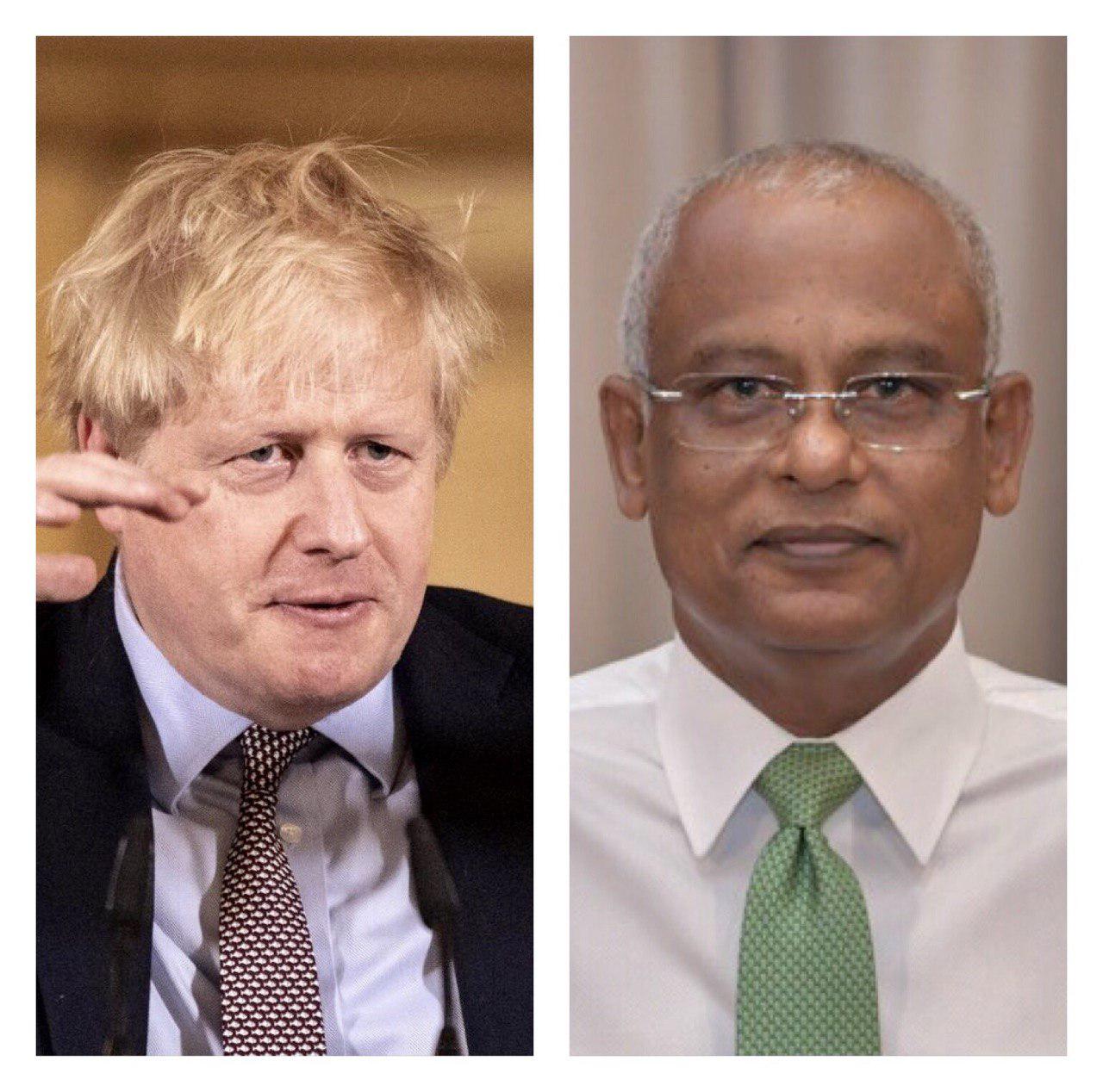 އިނގިރޭސި ބޮޑުވަޒީރަށް އަވަސް ޝިފާއަކަށް އެދިވަޑައިގެން ރައީސްގެ މެސެޖެއް