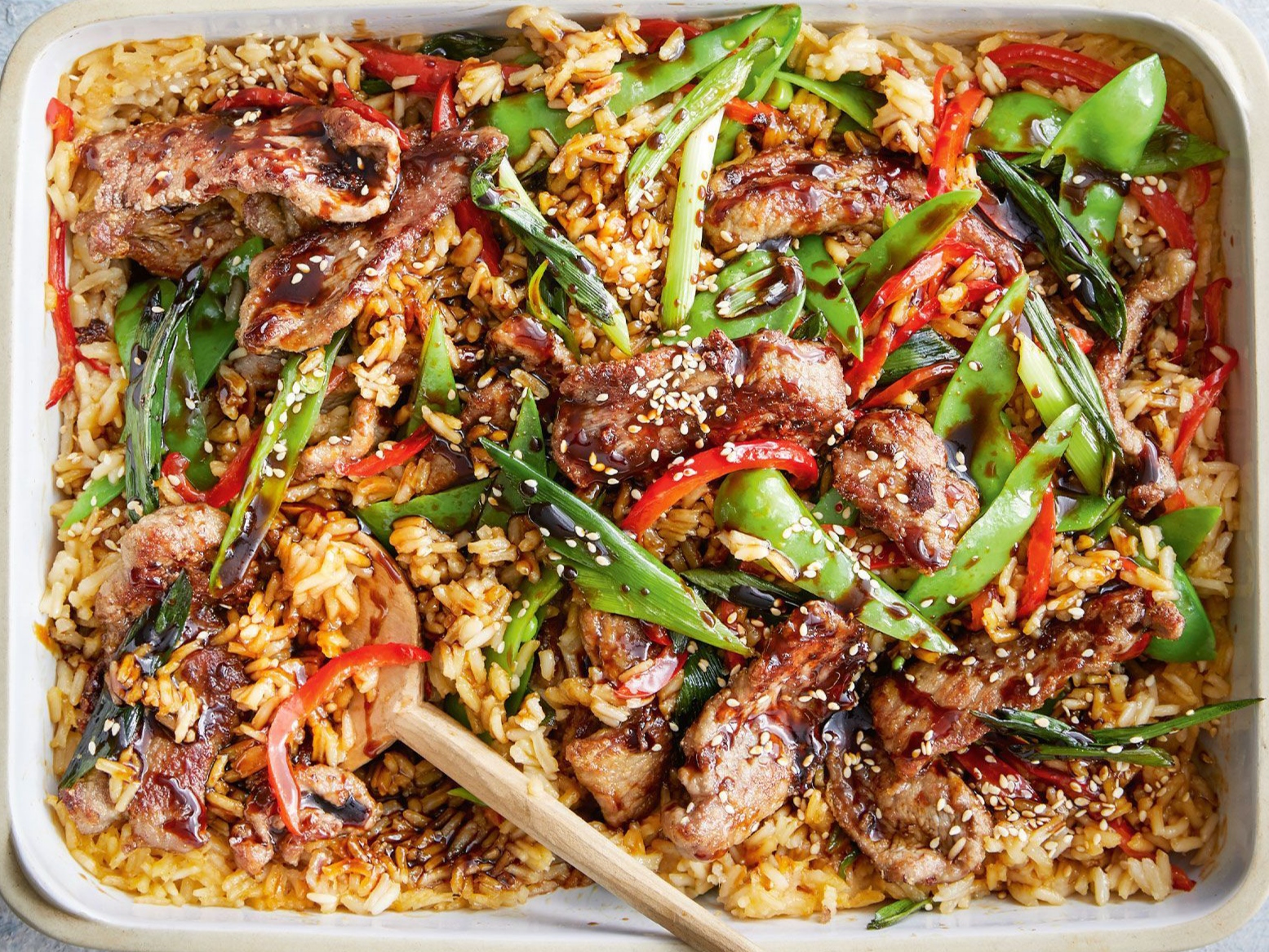 ރޯދަ ރެސިޕީ: ބީފް މޮންގޯލިއަން ރައިސް